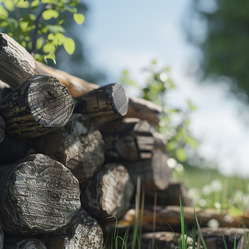 Wieso liegt da lauter Holz rum?